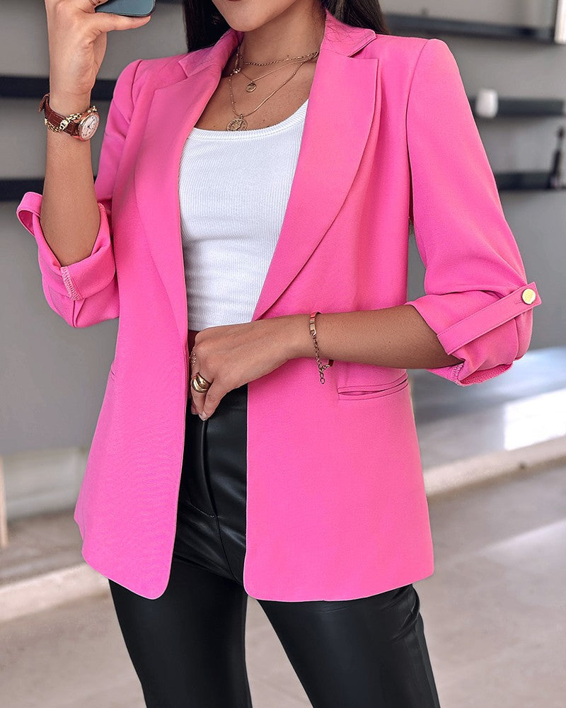 Trendy women's jacket with relaxed waist and elegant lapel Lune London