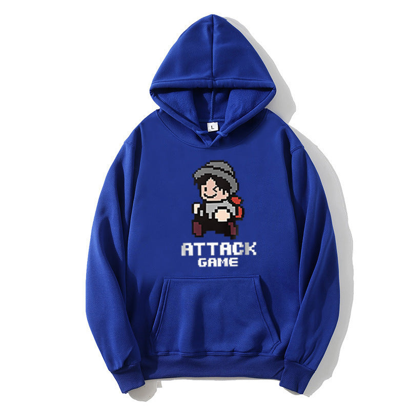 Women's hoodie with playful retro game design Chic & Stil