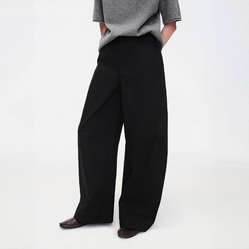 Pantalons femmes coupe ample taille haute Chic & Stil
