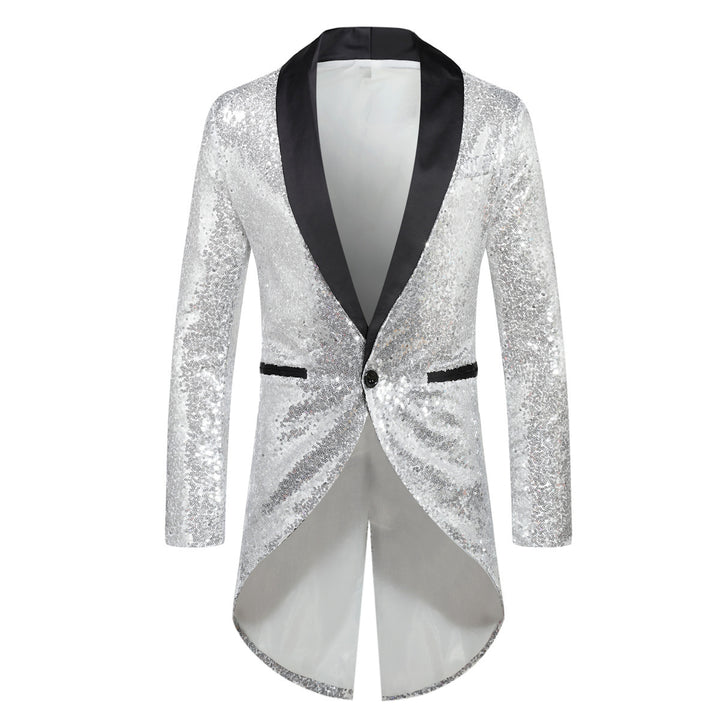 Elegant sequin blazer for men with luxurious details Lune London
