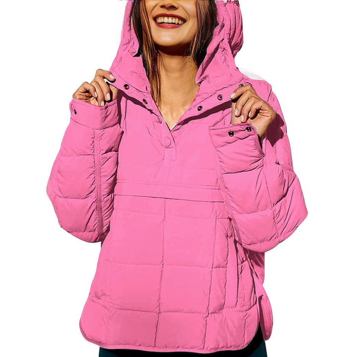 Dames doudoune avec col haut Chic und Stil