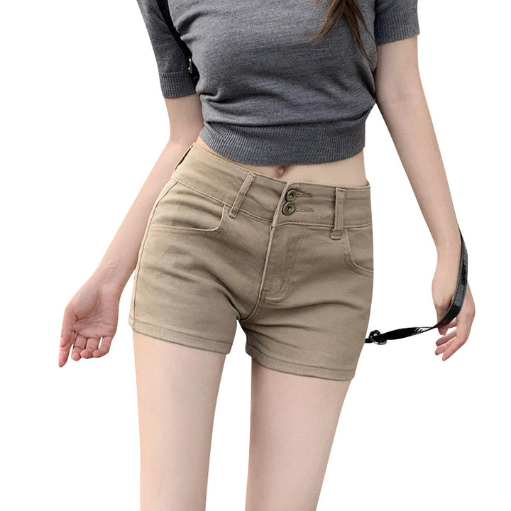 Ladies Custom Made Denim Shorts Lune London