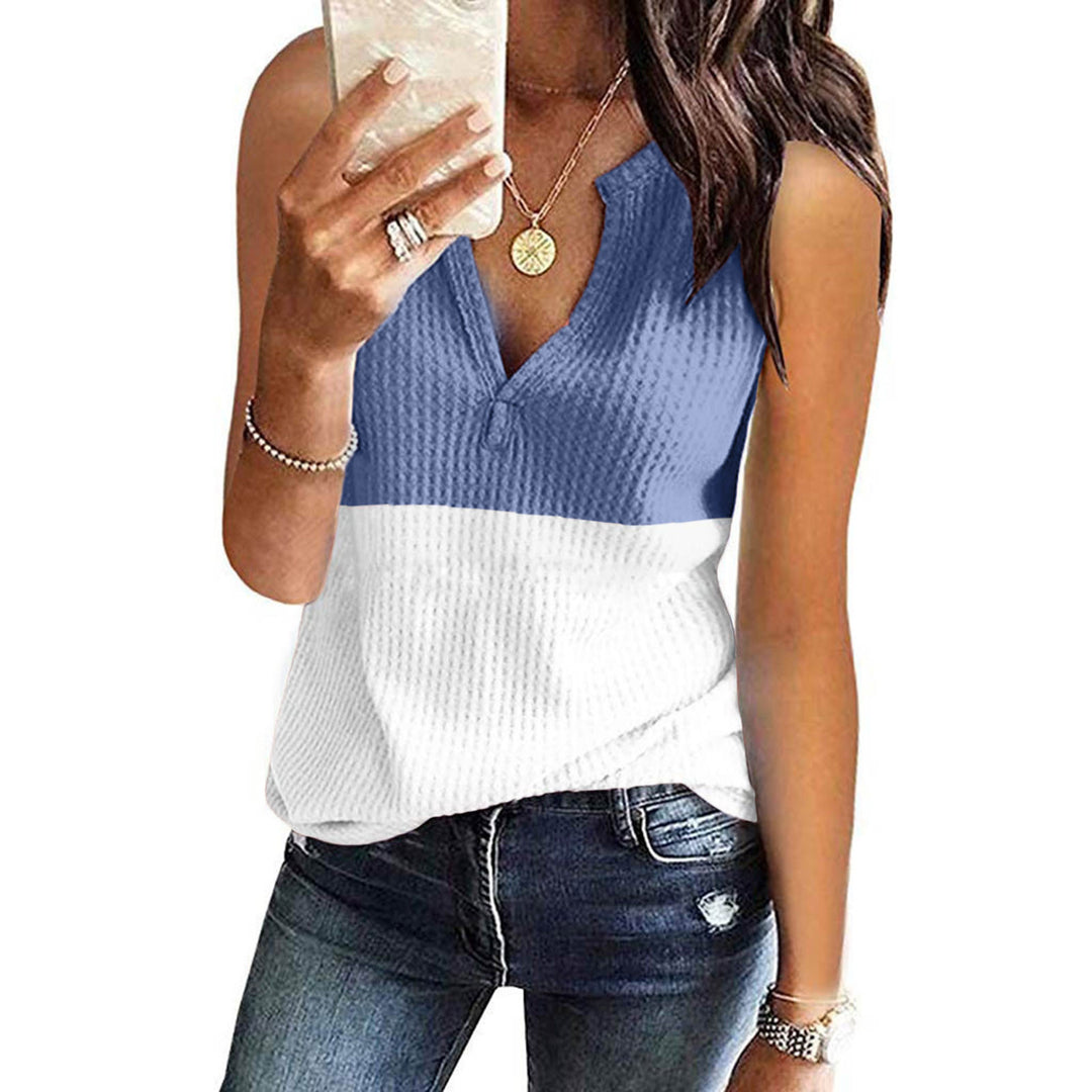 Lune London Women's Casual V-neck Top