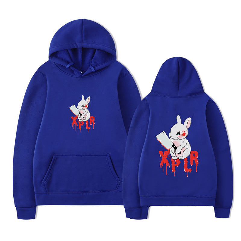 Women's hoodie with striking cartoon motif and comfortable fit Lune London