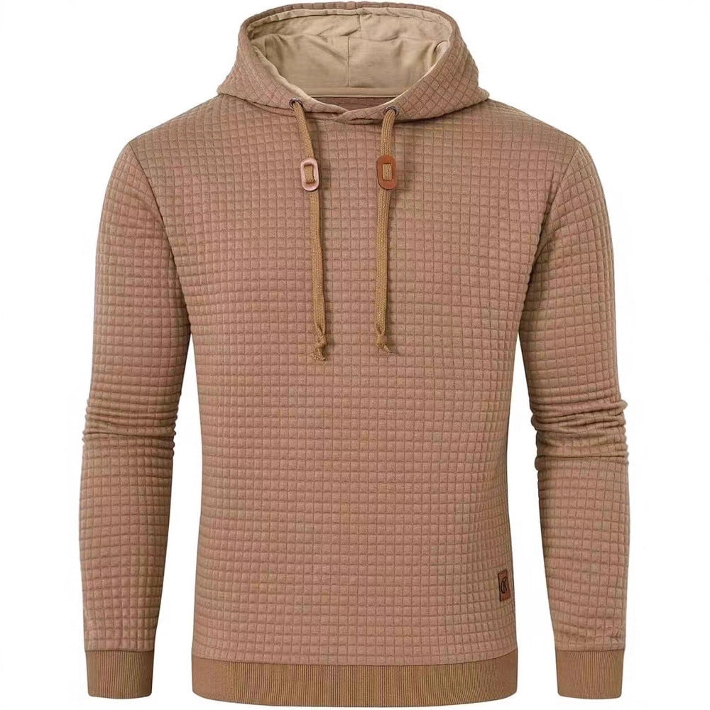 Structured fabric hoodie for men Lune London