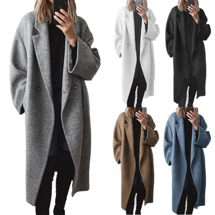 Ladies oversized wool coat Lune London
