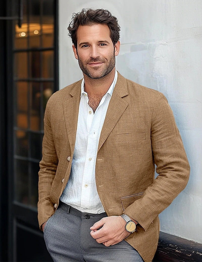 Lune London | Men's Casual Linen Blazer