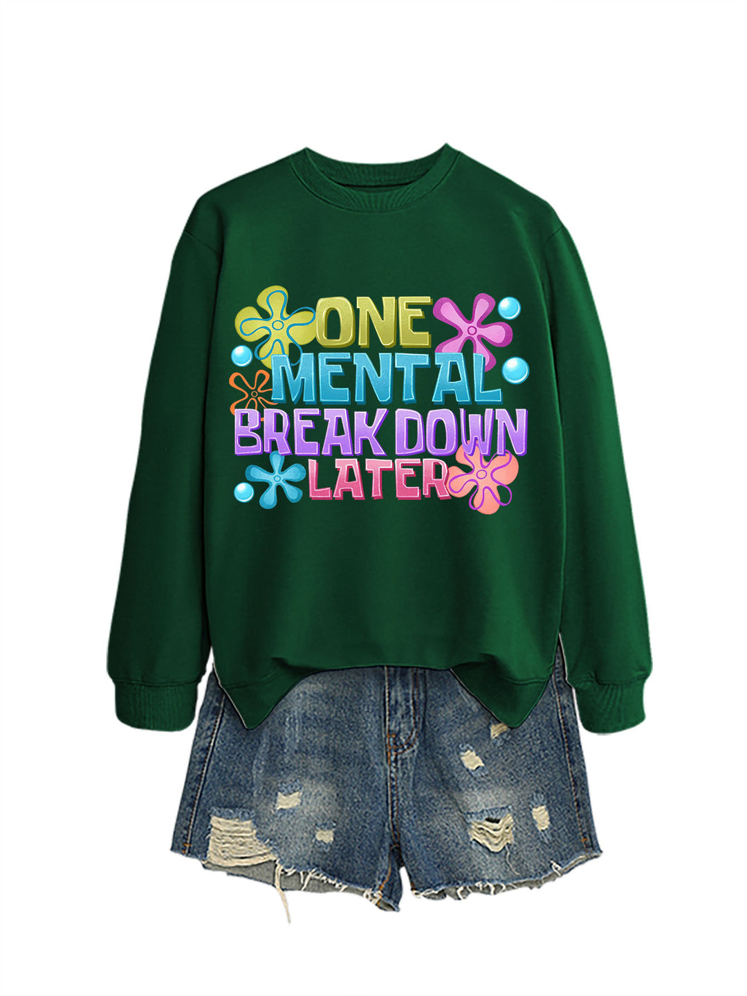 Sweatshirt pour femmes avec imprimé créatif Chic & Stil