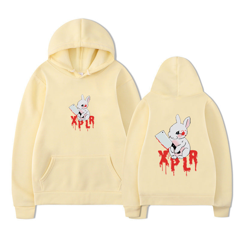 Women's hoodie with striking cartoon motif and comfortable fit Lune London