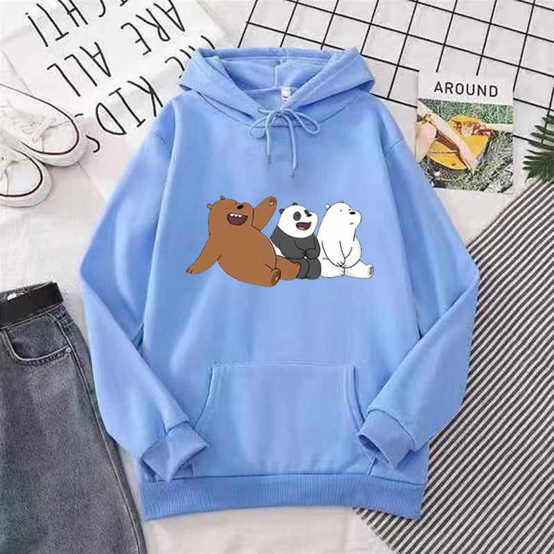 Women's hoodie with humorous animal motif Chic & Stil
