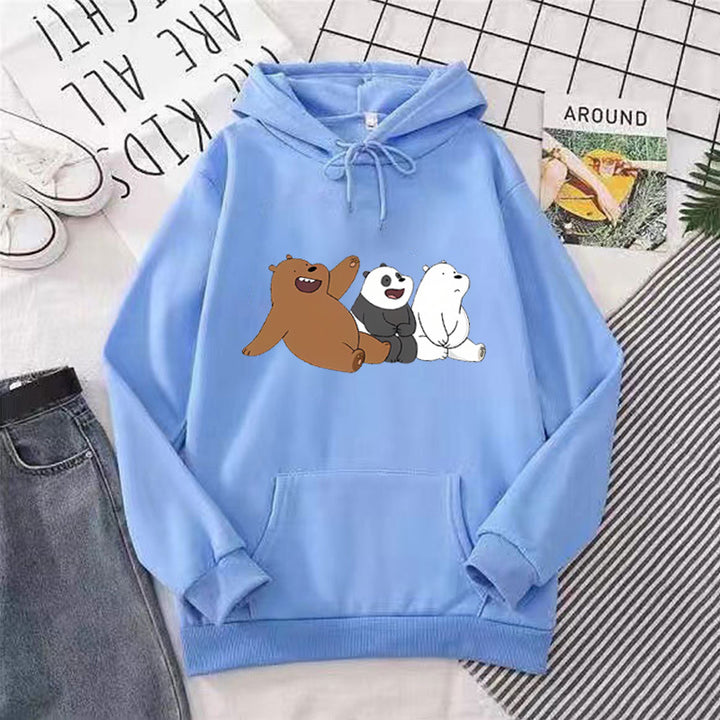 Women's hoodie with humorous animal motif Chic & Stil