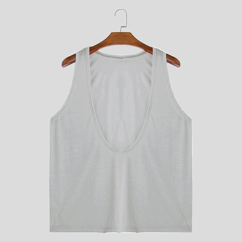 Men's sleeveless t-shirt sporty in breathable material Lune London