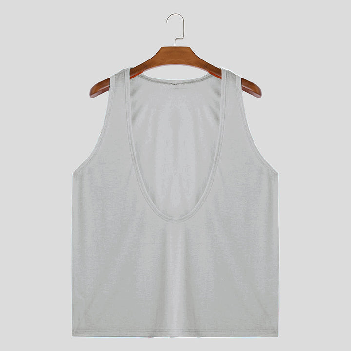 Men's sleeveless t-shirt sporty in breathable material Lune London