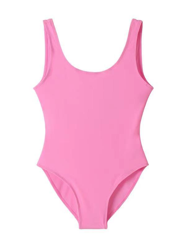 Chic and stylish one-piece sporty swimsuit for women