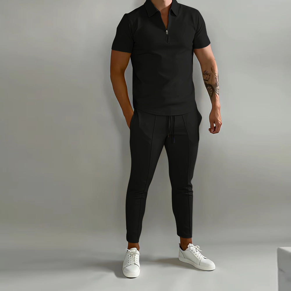 Men's modern zip performance set Lune London