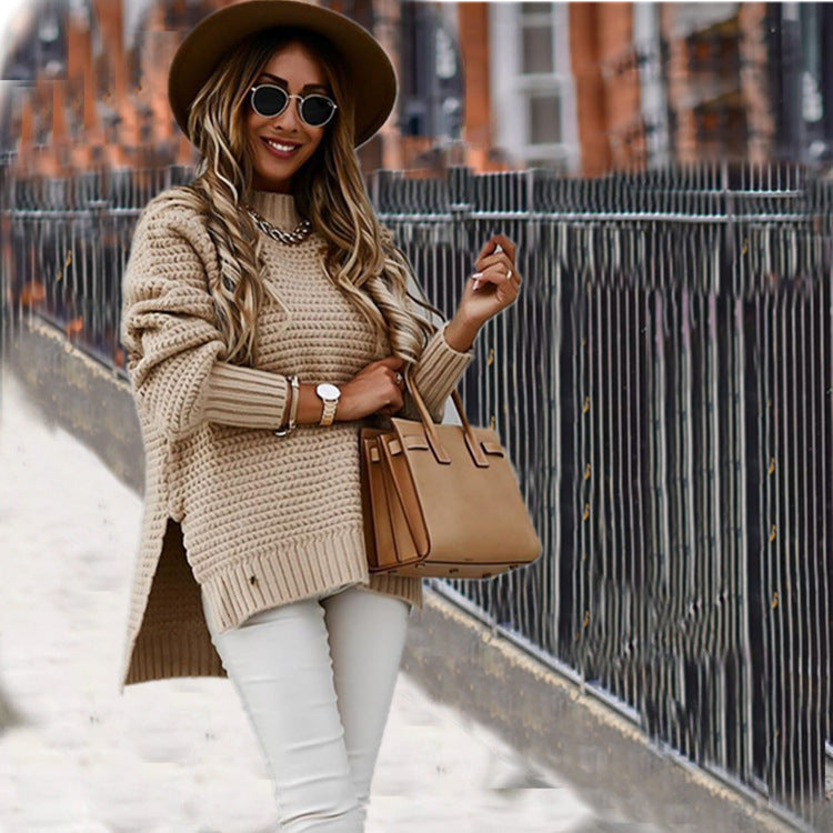 Cozy knit sweater for women in a relaxed oversized fit Lune London