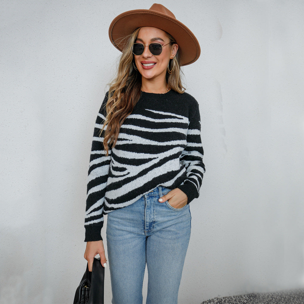 Pull à motifs pour femmes Chic & Stil