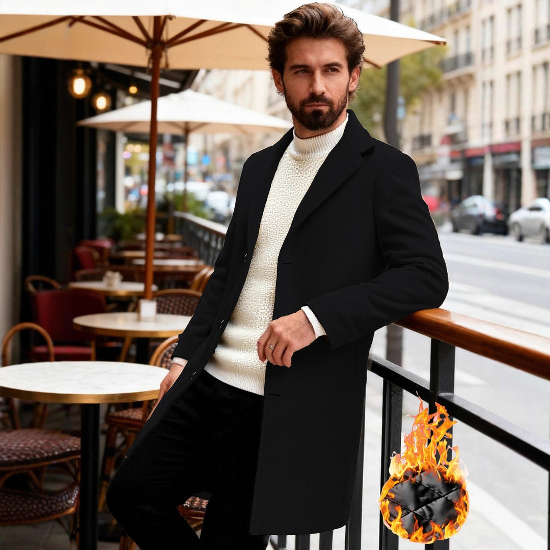 Elegant and classic men's transition jacket Lune London