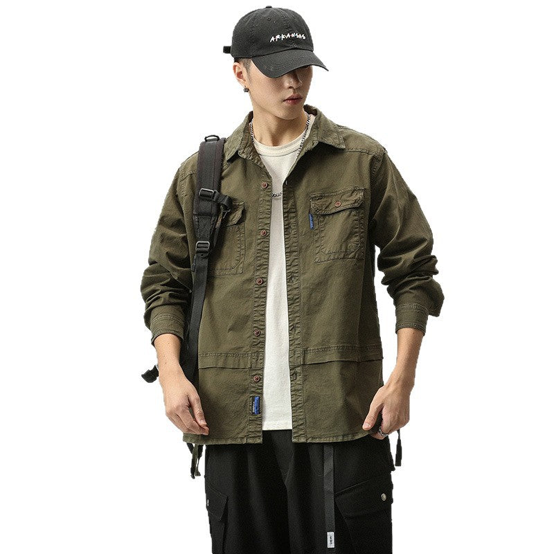 Casual utility jacket for men with practical pockets Lune London
