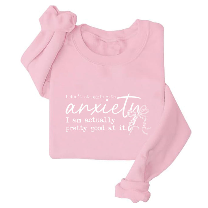 Sweatshirt pour femmes avec message motivant et design créatif Chic & Stil