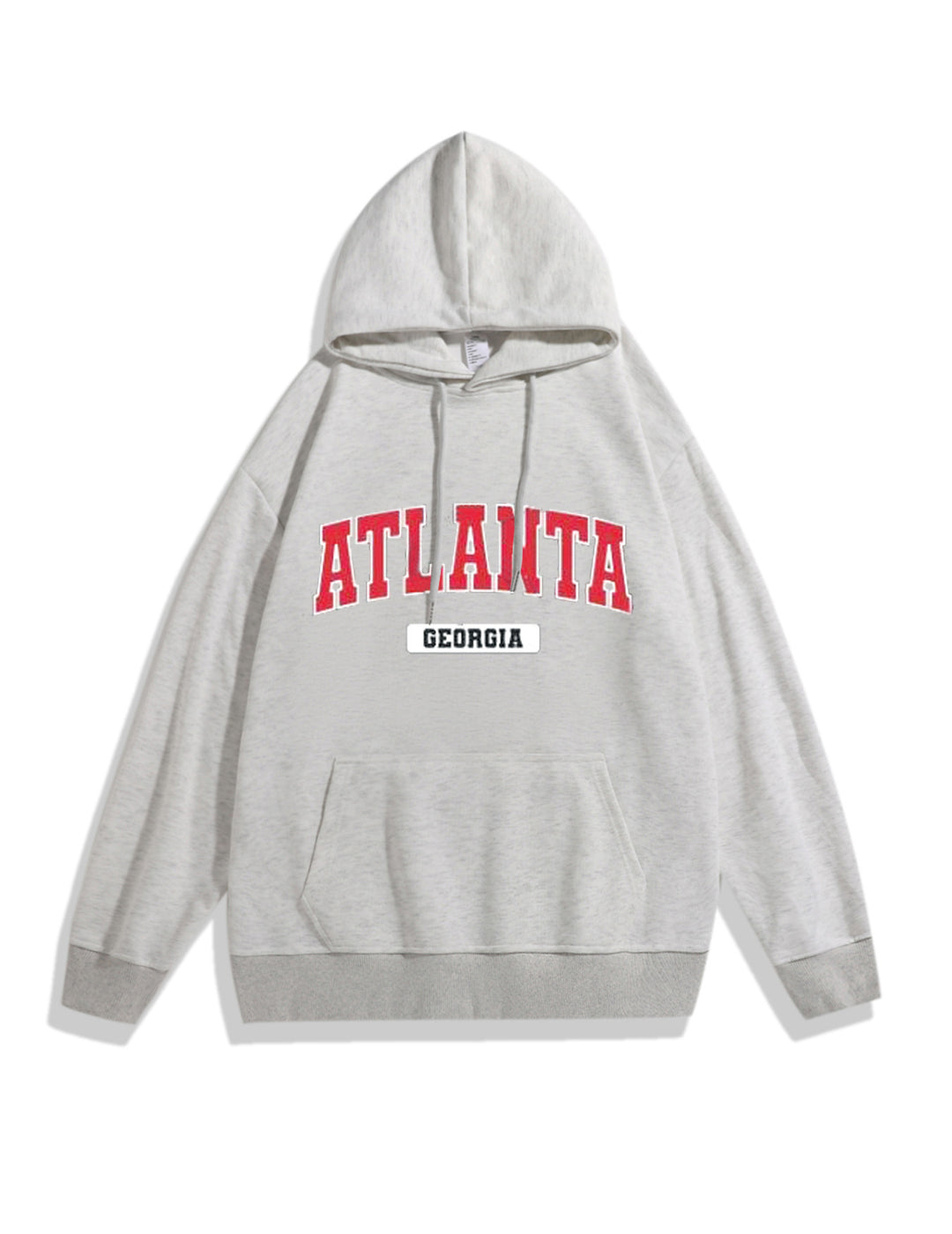 Women's hoodie with stylish Atlanta print Chic & Stil