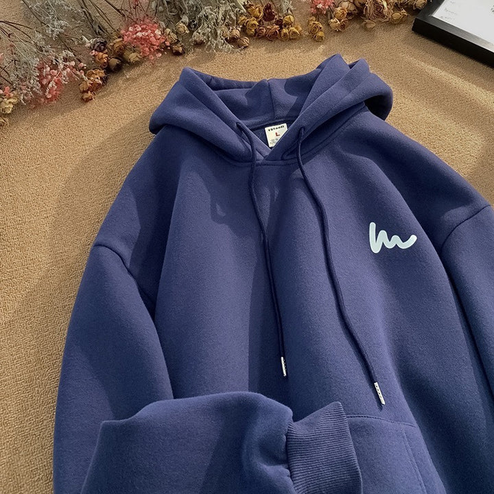 Women's hoodie with a casual oversized cut and high-quality microfiber material Chic & Stil