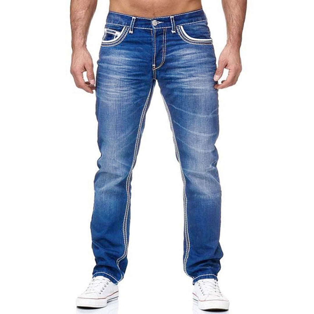 Men's Used-Style Jeans Lune London
