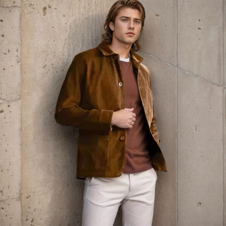 Casual corduroy jacket for women with practical pockets Lune London