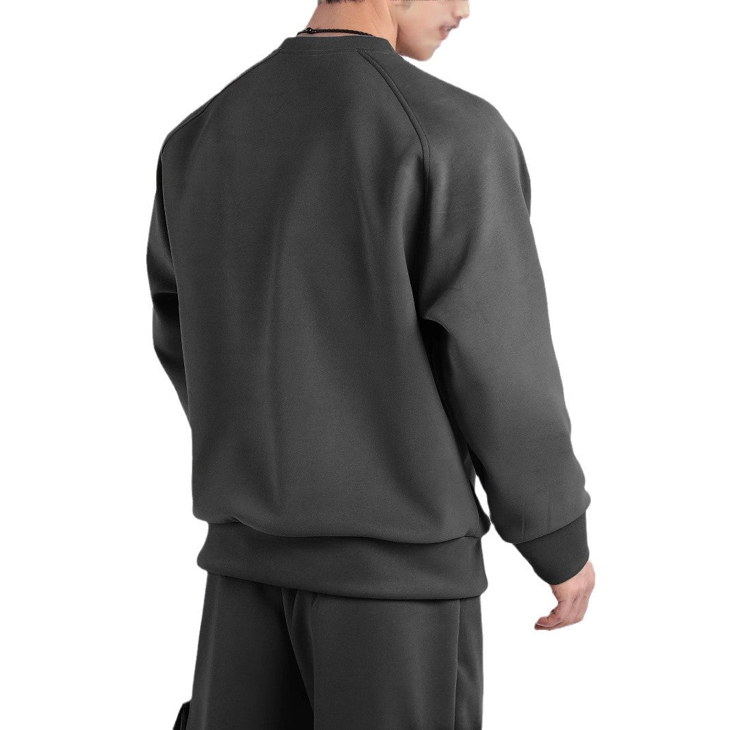 Oversized sweatshirt for women with soft fleece lining and quilted design Lune London