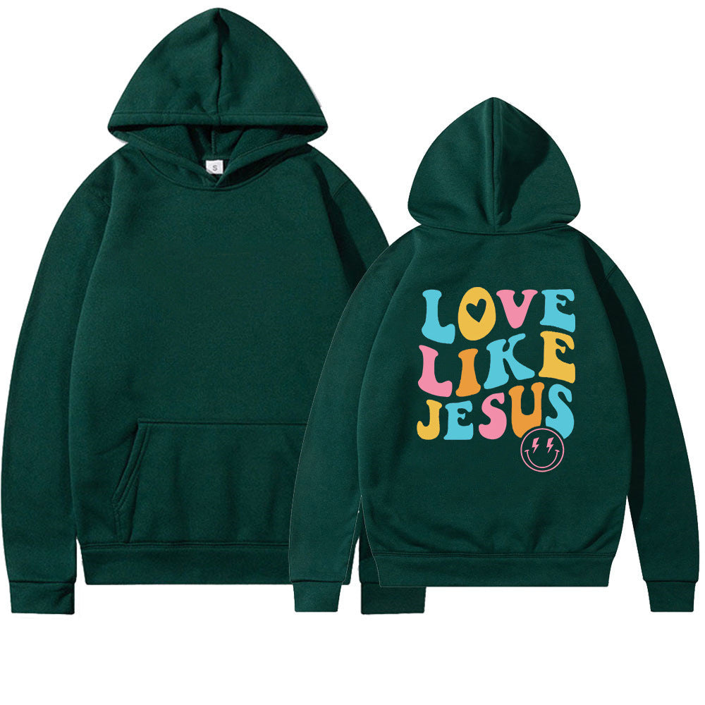 Women's Oversized Hoodie with Colorful Print Chic & Stil