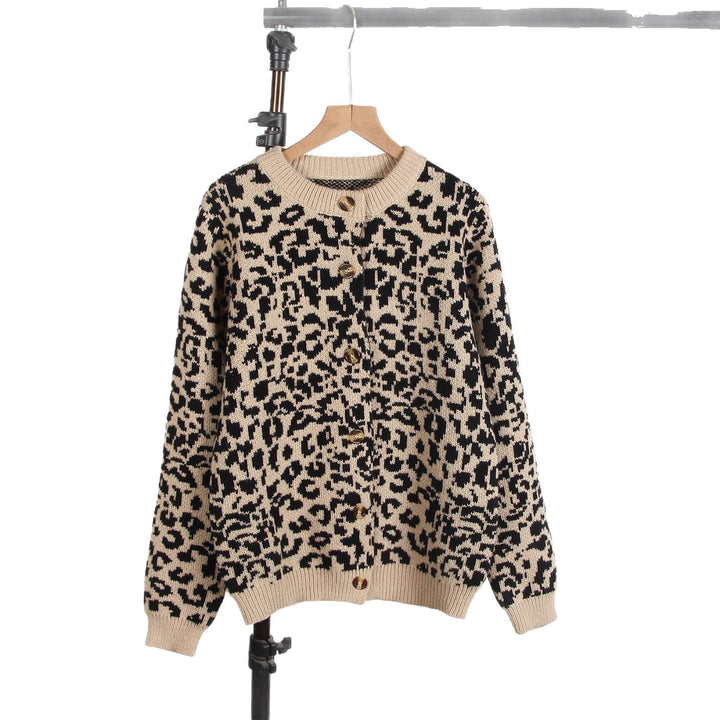 Women’s Casual Animal Prints Sweater Chic & Stil