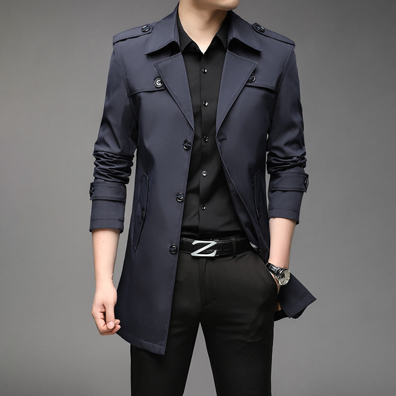 Stylish transitional jacket for men with functional pockets Lune London
