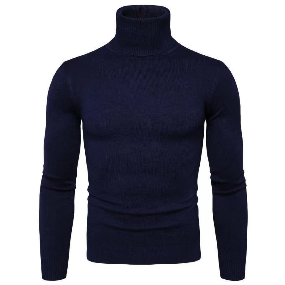 High-quality cotton turtleneck sweater for men Lune London