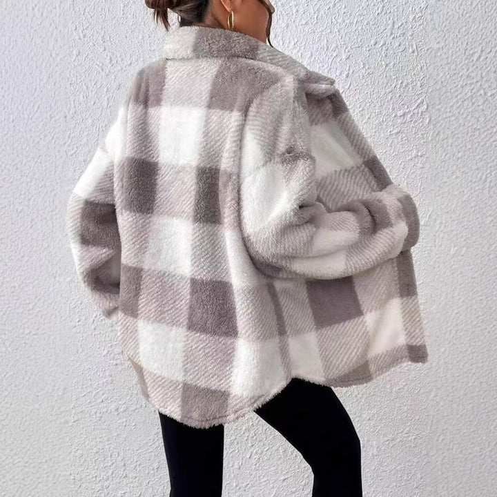 Ladies Cozy Flannel Jacket Lune London