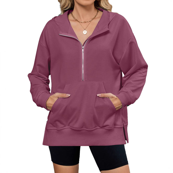 Women's hoodie with full zip and pockets Lune London