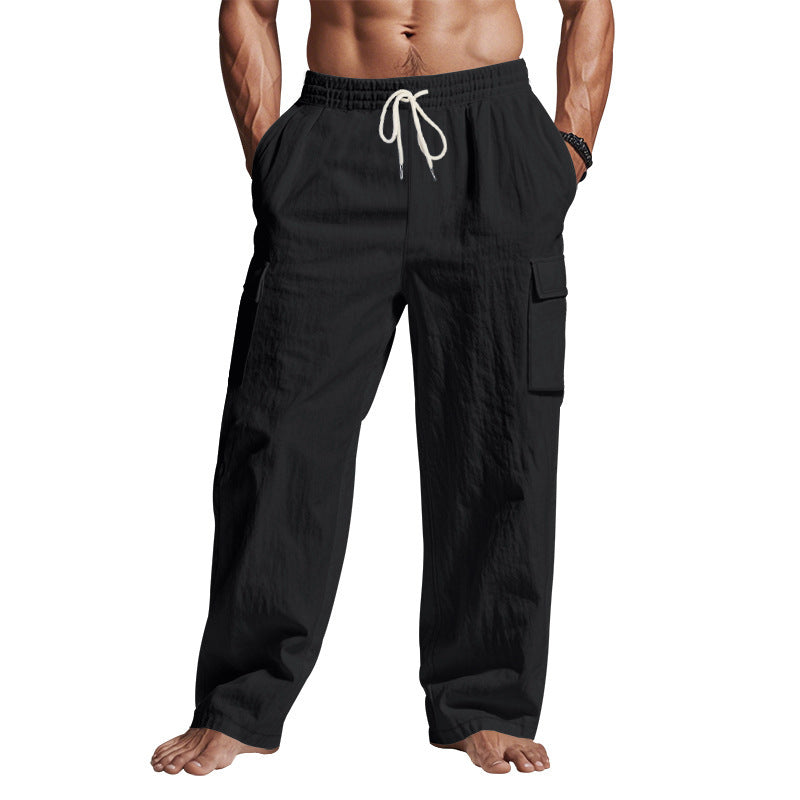Men's cargo shorts with practical side pockets and elastic waistband Chic and style