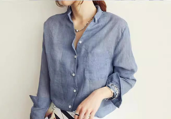 Lune London tailored lightweight button-up shirt and shorts set for women