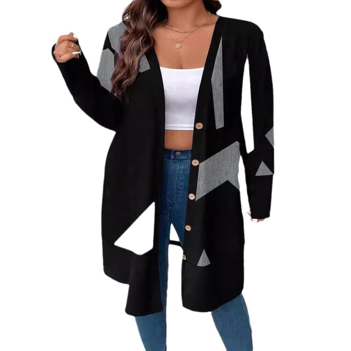 Ladies Oversized Sweater with Graphic Design Lune London