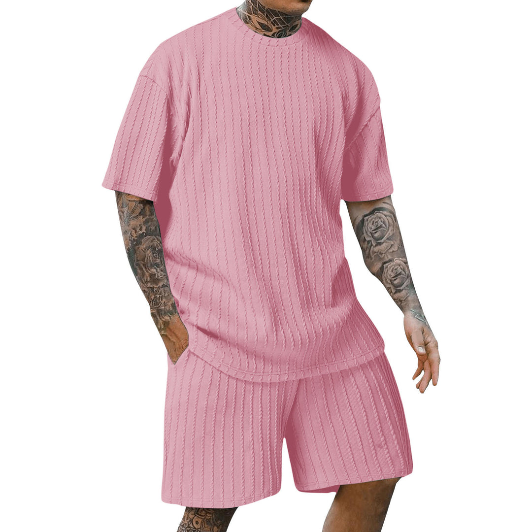 Modern leisure set for men with structured design Lune London