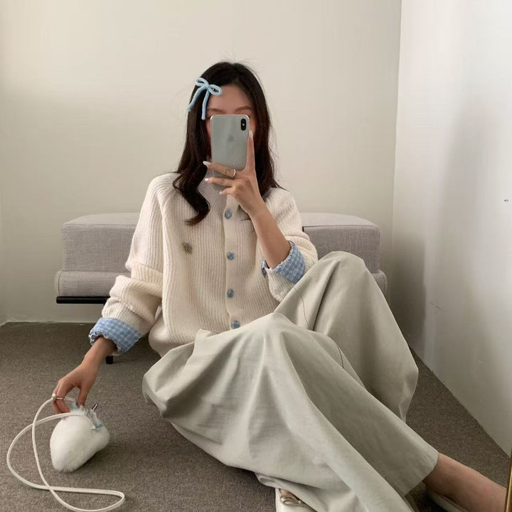 Cardigan Femme à la Mode avec Détails de Boutons Nobles Chic & Stil