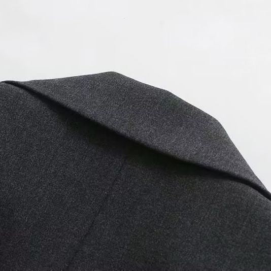 Tailored blazer jacket for women with a modern cut and a tie belt Lune London