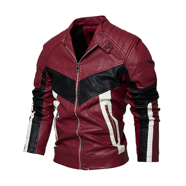 Elegant motorcycle jacket for men in high-quality leather Lune London