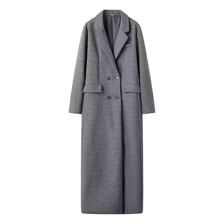 Manteau d'hiver élégant pour femmes avec patte de boutonnage double et coupe moderne Chic & Stil