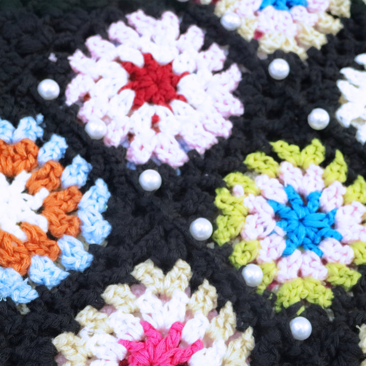 Handmade crochet tote bag for women Lune London