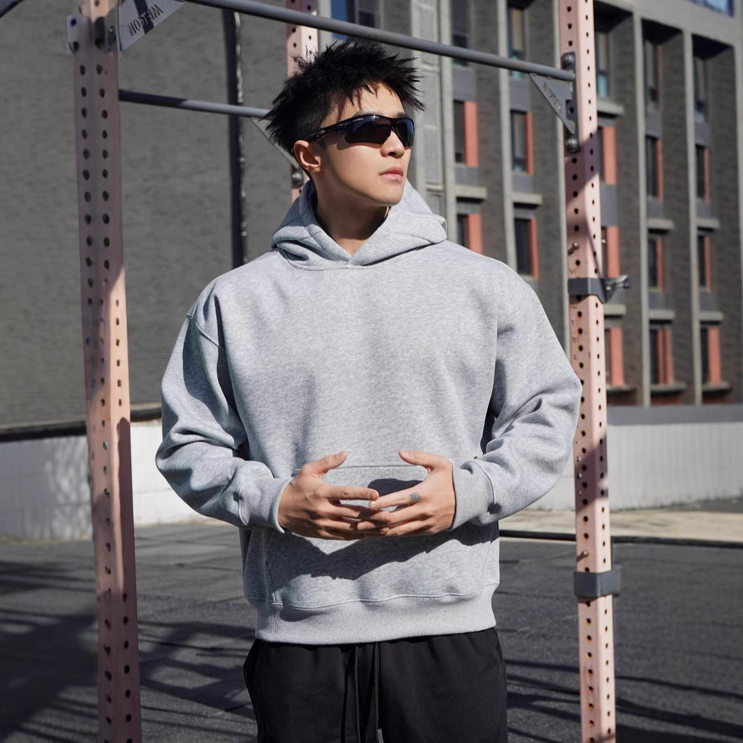 Hoodie for men in high-quality cotton material with a modern oversized fit Lune London