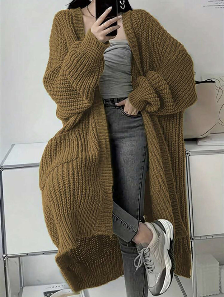 Women's Oversized Knit Coat Lune London