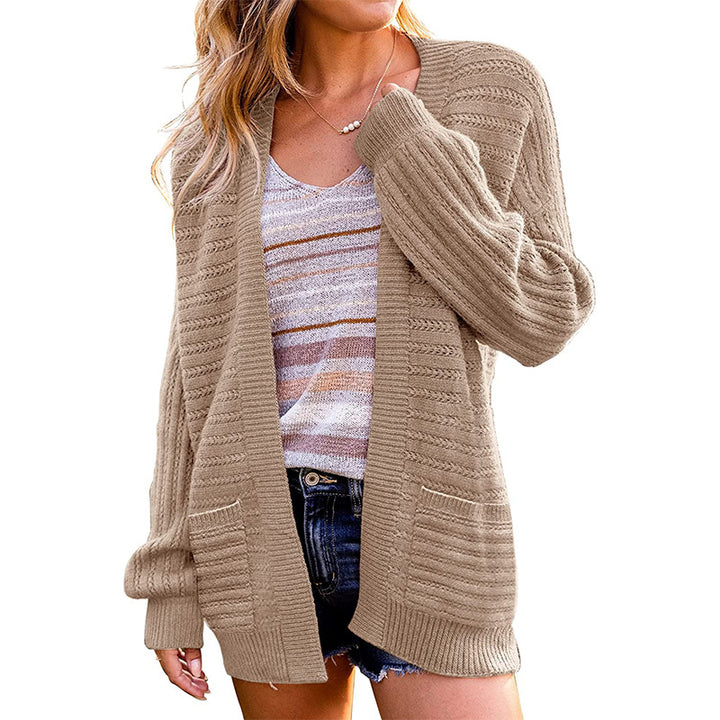Comfortable knit cardigan for women with special details Lune London