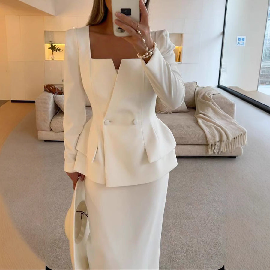 Women's Blazer Dress with Modern Cut and Tailored Fit Lune London