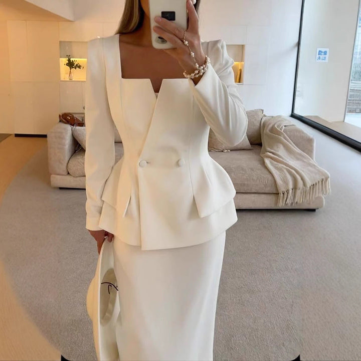 Women's Blazer Dress with Modern Cut and Tailored Fit Lune London
