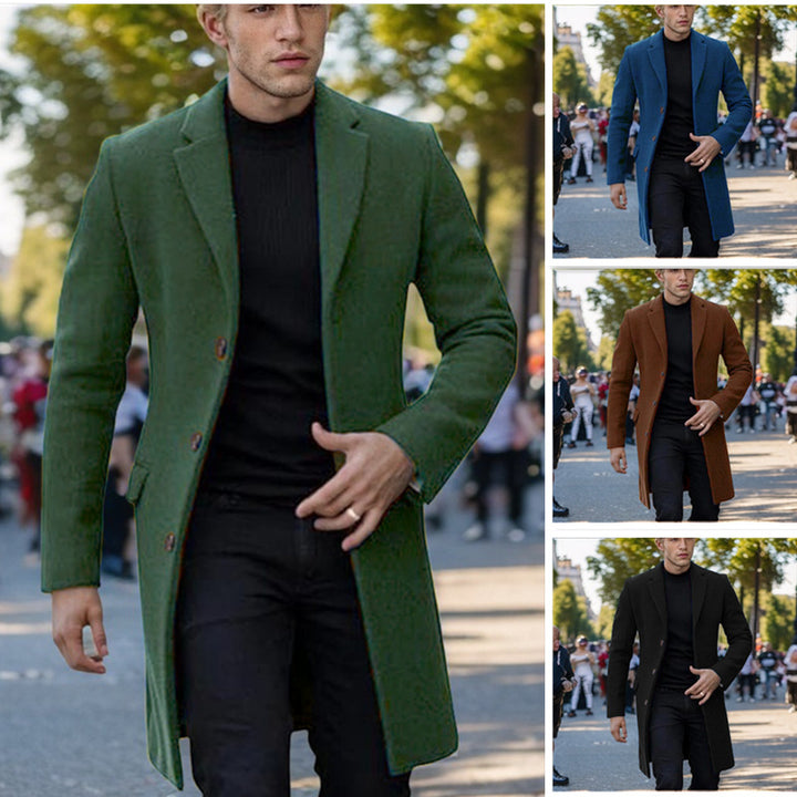 Simple elegant coat for men Lune London